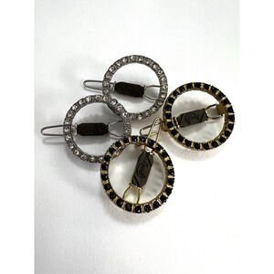 Vintage Lot of Goodys Rhinestone Hair Barrettes